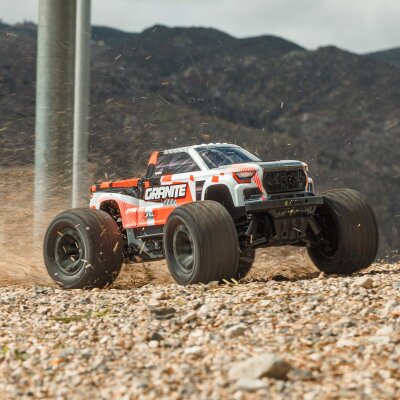 1/10 GRANITE MEGA 665 4X4 RTR Brushed Monster Truck Orange