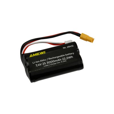 Li-Ion Akku 2S 7,4V 3000mAh XT60
