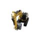 G705E Bagger Metall 1:14 RTR gelb, inkl. vier Anbaugeräte