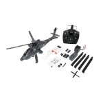 Apache AH-64D CP Helikopter 6G/3D RTF grau