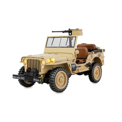 Jeep Willys MB Scale Crawler 4WD 1:14 RTR sand