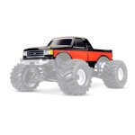 Karosserie X-Maxx-MT Ford F150 schwarz mit Aufkleber