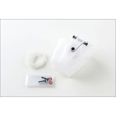 RB7, Bauteile der deAgostini Ausgabe 082, Kraftstofftank mit Kraftstoffschlauch