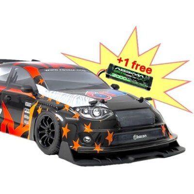 1:10 EP On-road "Aero-X" brushed 4WD RTR + GRATIS NiMH 2000mAh