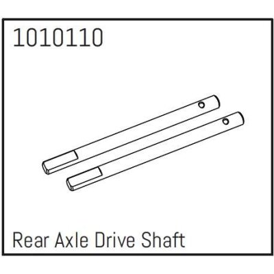 Rear Axle Drive Shaft - PRO Crawler 1:18 (2)