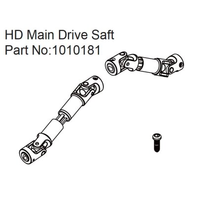 HD Main Drive Shaft - EVO 1:18