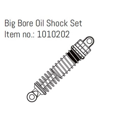 Big Bore Oil Shock Set - EVO/GOAT