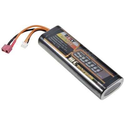 Li-Ion Akku 2S 7,4V 5000mAh 5000mAh T-Plug Stecker