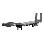 Tieflader-Sattelauflieger Dreiachser für Scania 1:18...