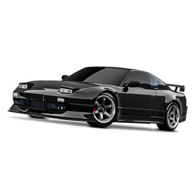 TRAXXAS 4-TEC Nissan 240SX schwarz 1/10 Drift RTR Brushed, ohne Akku und Ladegerät