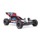 SLVR TRAXXAS Bandit rot 1/10 2WD Buggy RTR Brushed, HD, mit Akku und 4 Ampere USB-C-Lader