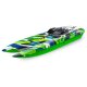 TRAXXAS DCB M41 grün/blau 40-Zoll Catamaran Rennboot
