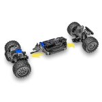 MINI-MAXX 4WD blau BL-2S Brushless, HD-Teile inkl. Akku & Lader