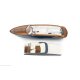 Azzurra Sportboot RC Modell Bausatz
