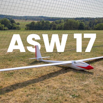 D-Power ASW-17 - 500cm Scale Segler voll-GFK ARF+