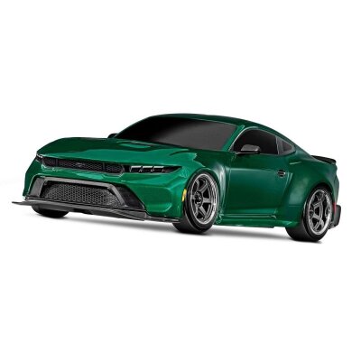 TRAXXAS 4-TEC Ford Mustang grün 1/10 Drift RTR Brushed, ohne Akku und Ladegerät
