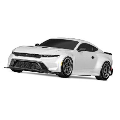 TRAXXAS 4-TEC Ford Mustang weiß 1/10 Drift RTR Brushed, ohne Akku und Ladegerät