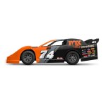 TRAXXAS Slash Modified BL-2S FOX 1/10 Dirt Oval Racer...
