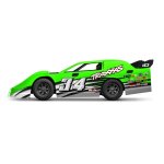 TRAXXAS Slash Modified BL-2S grün 1/10 Dirt Oval...