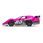 TRAXXAS Slash Modified BL-2S pink 1/10 Dirt Oval Racer...