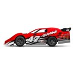 TRAXXAS Slash Modified BL-2S rot 1/10 Dirt Oval Racer RTR, Brushless, ohne Akku und Ladegerät