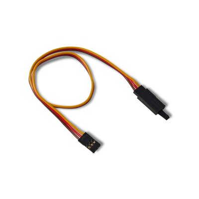 Graupner / JR Verlängerungskabel mit Sicherung - 30cm