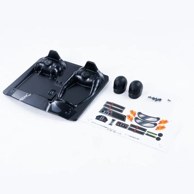FMS 1:7 Bronco - Cockpit schwarz