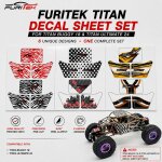 Titan Buggy 18 & Titan Buggy Ultimate 24 Aufkleberbogen