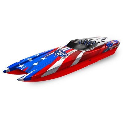 TRAXXAS DCB M41 40th-Edition 40-Zoll Catamaran Rennboot