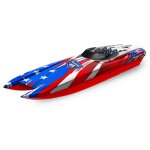 TRAXXAS DCB M41 40th-Edition 40-Zoll Catamaran Rennboot