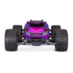 TRAXXAS Rustler 1/10 4x4 Stadium-Truck purple RTR VX3 Brushless
