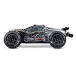 TRAXXAS Rustler 1/10 4x4 Stadium-Truck schwarz RTR VX3 Brushless