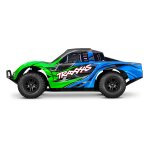 TRAXXAS Slash 1/10 4x4 Short-Course grün RTR VX3 Brushless
