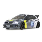 VW Polo R WRC Rallye/Drift 4WD 1:28 RTR grau