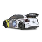 VW Polo R WRC Rallye/Drift 4WD 1:28 RTR grau
