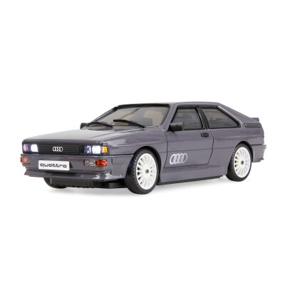 Audi quattro 1980 Onroad/Drift mit Gyro 4WD 1:28 RTR grafitgrau