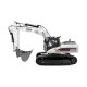 G705E Bagger Metall 1:14 RTR weiß
