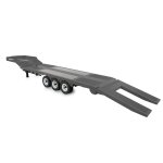 Scania 770 S Zugmaschine + Tieflader-Sattelauflieger 6x4 1:18 RTR silber