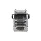 Scania 770 S Zugmaschine + Tieflader-Sattelauflieger 6x4 1:18 RTR silber