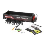 Dreiachs-Sattelauflieger mit Kippmulde 1:18 RTR anthrazit