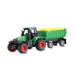 Traktor aus Metall mit Anhänger 1:64 RTR grün