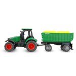 Traktor aus Metall mit Anhänger 1:64 RTR grün