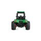 Traktor aus Metall mit Rückeanhänger + Ladekran 1:64 RTR grün