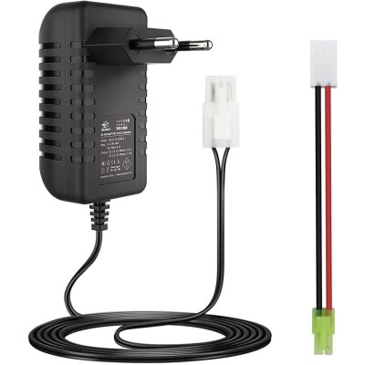 Intilligentes Stecker-Ladegerät für Ni-MH Akku 2.4V-7,2 V 8,4 V 9,6 V für 2-10S NIMH Akku mitTamiya und Mini Tamiya Stecker