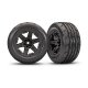 TRAXXAS Rustler 1/10 2WD Stadium-Truck schwarz RTR VX3 Brushless