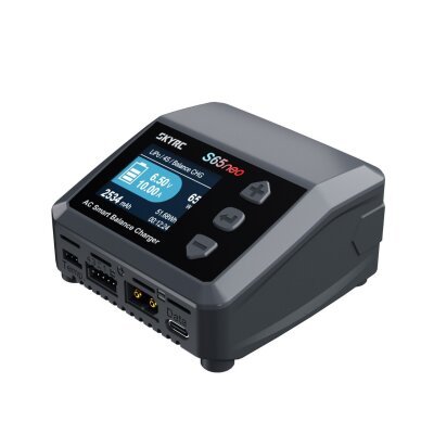 SkyRC S65neo AC Ladegerät LiPo 2-4s 10A 65W Entladen 2A 10W