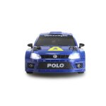 VW Polo R WRC Rallye/Drift mit Gyro 4WD 1:28 RTR blau