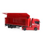 Mini-Scania 730 S mit Kofferauflieger proportional 4WD 1:64 RTR rot