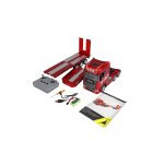 Scania 770 S Zugmaschine + Tieflader-Sattelauflieger 6x4 1:24 RTR rot