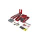 Scania 770 S Zugmaschine + Tieflader-Sattelauflieger 6x4 1:24 RTR rot